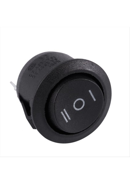 12 x Ac 6A/250V 10A/125V 3 Pın Spdt Açık/kapalı/açık 3 Konum Yuvarlak Tekne Rocker Anahtarı (Yurt Dışından) indirimleri