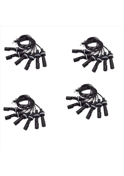 24 Adet Yan Monte Edilmiş Yatay Sıvı Şamandıra Anahtarı Su Seviyesi Sensörü (Yurt Dışından)