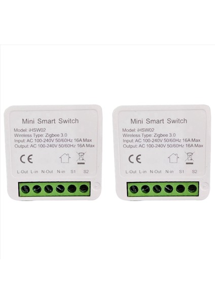 2x Alice Akıllı Ev Anahtarı Tuya Akıllı Zigbee Kablosuz Anahtar Yandax Alexa Ses Kontrol Otomasyon Modülleri Google Ev (Yurt Dışından)