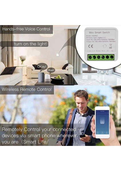 2x Alice Akıllı Ev Anahtarı Tuya Akıllı Zigbee Kablosuz Anahtar Yandax Alexa Ses Kontrol Otomasyon Modülleri Google Ev (Yurt Dışından) fırsatları