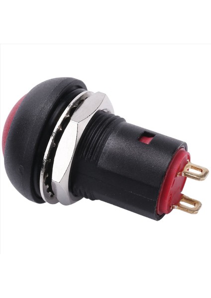 2x Off Mandal Su Geçirmez 12MM Push Düğme Anahtarı Spst 2A IP67 Kırmızı (Yurt Dışından) fiyatları