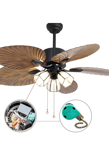 12 Paket Tavan Fan Anahtarı 3 Hızlı 4 Telli Zing Kulu ZE-268S6 Fan Çekme Zinciri Anahtarı Yedek Hız Kontrol Anahtarı (Yurt Dışından) fırsatları