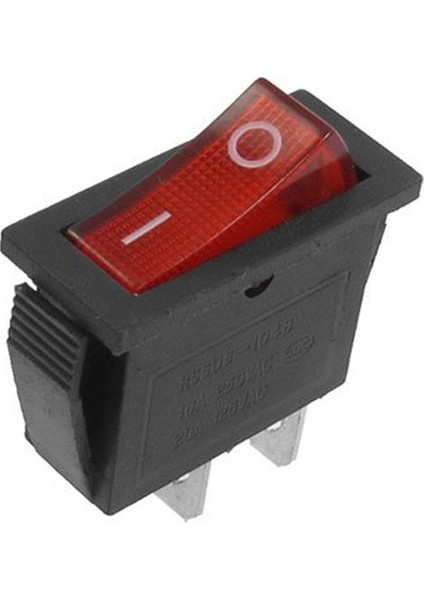 20 Pcs 2 Pin Spst Kırmızı Neon Işık Açık/kapalı Rocker Anahtarı Ac 16A/250V 20A/125V (Yurt Dışından) modelleri