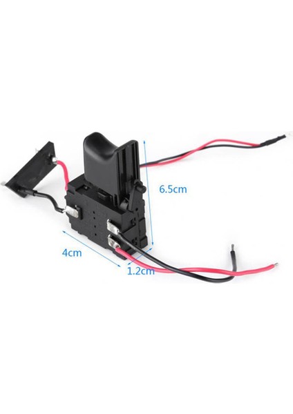 2x Dc7 2-24V Elektrikli Matkap Anahtarı Kablosuz Matkap Hız Kontrol Düğmesi Tetikleme Işık Güç Alet Parçaları Bosch Makita (Yurt Dışından) modelleri