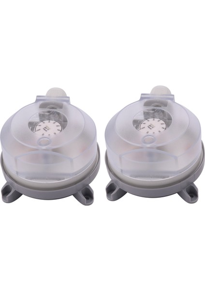 2x Hava Diferansiyel Basınç Anahtarı 20-200PA Ayarlanabilir Mikro Basınç Hava Anahtarı (Yurt Dışından)