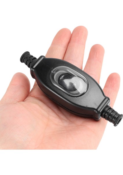 2x 3A 250V 6mm Hat Anahtarında Su Geçirmez Kablo Anahtarı IP65 Yuvarlak Teli Gümüş Kontak Çift Kesim Anahtarı Toz Anahtarı (Yurt Dışından) fırsatları