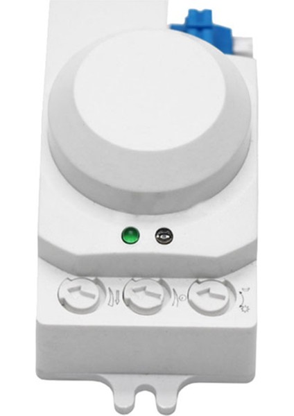 2x 5 8ghz Hf Sistem LED Mikrodalga 360 Derece Hareket Sensörü Işık Anahtarı Gövde Hareket Dedektörü Beyaz (Yurt Dışından) modelleri