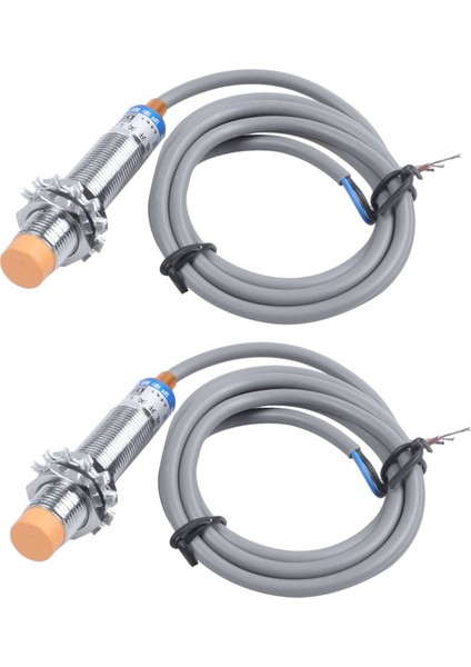 2x DC6-36V 300MA Npn No 3 Telli 4mm Tübüler Endüktif Yakınlık Sensörü Anahtarı LJ12A3-4-Z-BX (Yurt Dışından)