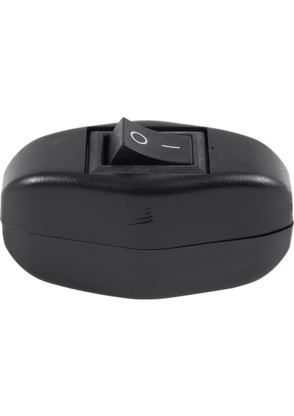 2x Siyah Yatak Odası Kapalı Düğme Satır Anahtarı 6A/250VAC 10A/125VAC (Yurt Dışından) modelleri