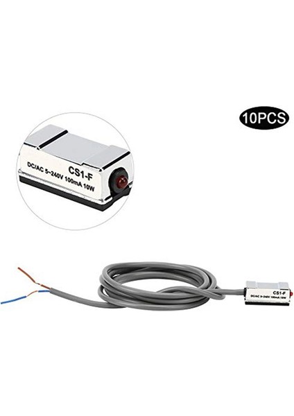 10 Adet Hava Silindiri Manyetik Sensör Anahtarı Cs1-F Dc/ac 5-240V Sc/sı/su/mı/jsı Tipi Pnömatik Silindir Için Uyarlanabilir (Yurt Dışından) indirimleri