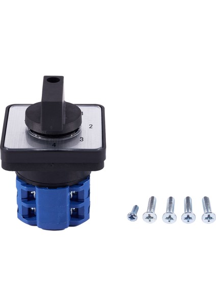 2x 8 Terminaller 5 Pozisyonlar Ana Kontrol Döner Cam Anahtarı 20A Siyah+Mavi (Yurt Dışından) fiyatları