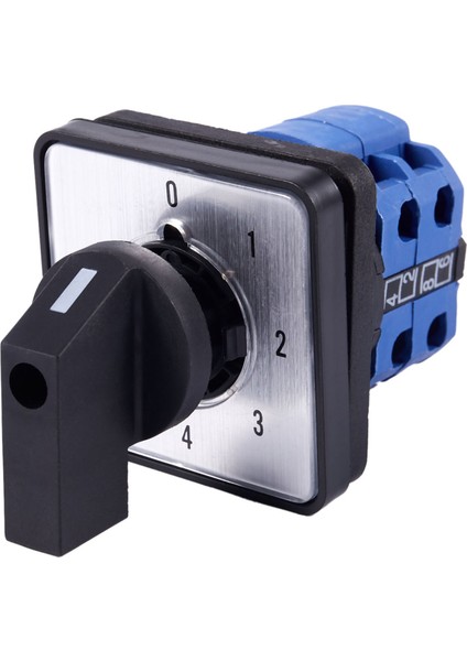 2x 8 Terminaller 5 Pozisyonlar Ana Kontrol Döner Cam Anahtarı 20A Siyah+Mavi (Yurt Dışından) modelleri