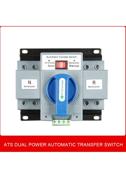 2p 63A 230V Mcb Tipi Çift Güç Otomatik Aktarım Anahtarı Ats Nominal Voltaj 230V Nominal Frekans 50/60Hz (Yurt Dışından) fiyatları