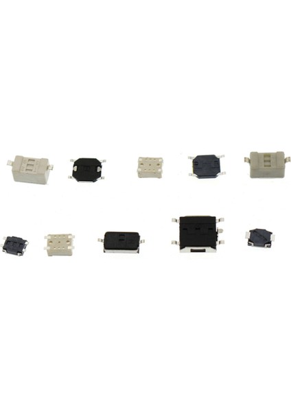 250PCS Araba Uzaktan Kumanda Anahtar Anahtarı Onarım Küçük Anahtar Dokunsal Itme Düğmesi Anahtarları Bileşen Paketi Mikro Anahtarlar (Yurt Dışından) modelleri