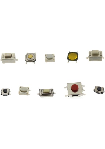 250PCS Araba Uzaktan Kumanda Anahtar Anahtarı Onarım Küçük Anahtar Dokunsal Itme Düğmesi Anahtarları Bileşen Paketi Mikro Anahtarlar (Yurt Dışından) fırsatları