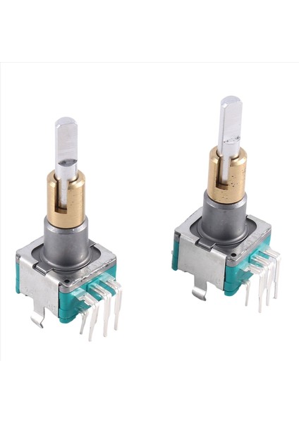 2pcs EC11EBB24C03 Çift Eksenli Kodlayıcı Anahtar 30 Konumlandırma Numarası 15 Nabız Noktası Tutucu 25MM (Yurt Dışından)