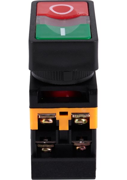 2x Ac 220V Sarı Işık Açma-Kapama Başlat Ana Push Düğmesi Anahtarı 1 No 1 Nc (Yurt Dışından) fırsatları