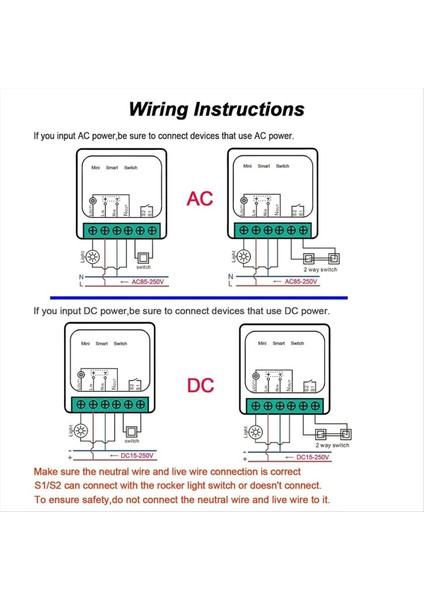 2pcs Wifi Akıllı Anahtar Işık Anahtarı Uygulama Uzaktan Kumandası Ses Kontrolü Dıy Modu Zamanlayıcı Işlevi Lan Kontrolü 2 Yollu 16A (Yurt Dışından) fırsatları