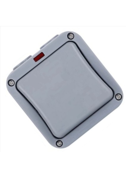 2x IP66 Duvar Elektrik Anahtarı 220V Işık Su Geçirmez Kapalı Güvenlik Düğmesi Pc Güçünde Fikalisi Gece (A) (Yurt Dışından) fiyatları