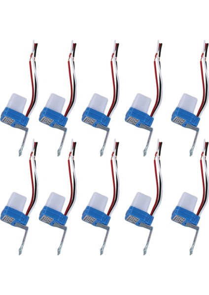 10PCS Off Off Fotocell Sokak Işık Fotoğraf Sensör Anahtarı Ac/dc 12V 10A (Yurt Dışından)