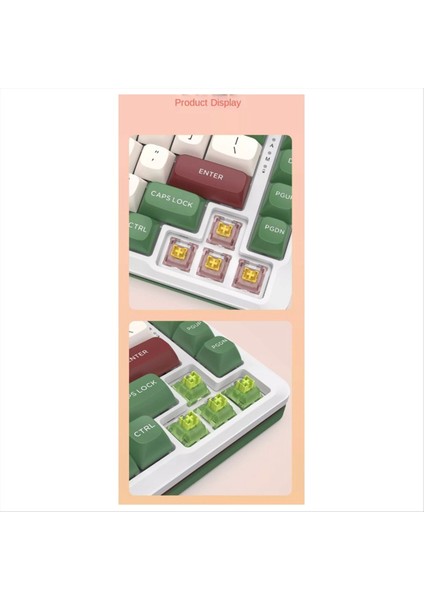 110PCS V3 Anahtar Yağlanmış Sessiz Anahtarlar Mekanik Klavye Doğrusal Dokunal 5pin Sıcak Takas PA66 Önceden Yağlanmış Yeşil Limon Şaftı (Yurt Dışından) fiyatları