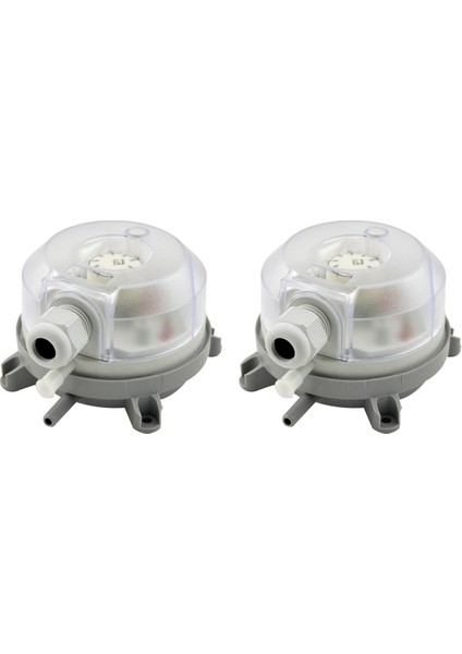 2x Hava Diferansiyel Basınç Anahtarı 50-500PA Ayarlanabilir Mikro Basınç Hava Anahtarı (Yurt Dışından)