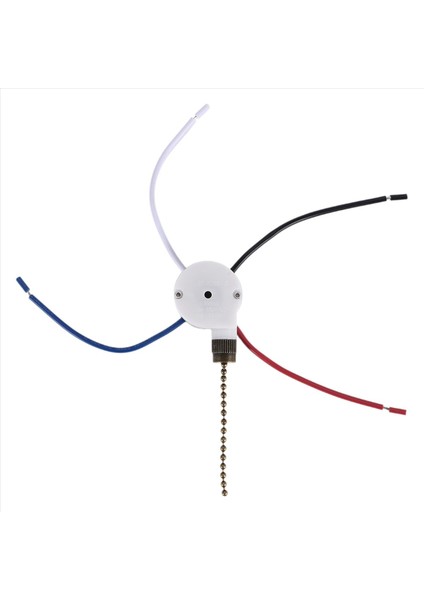 1pcs Tavan Fan Işıkları Switch Zingear ZE-208S E89885 3 Hız 4 Tel Fan Anahtarı Çekme Zinciri Fan Işıkları Anahtarı Bronz (Yurt Dışından) fiyatları