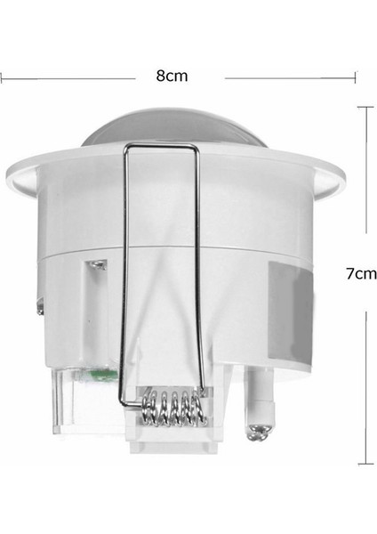 110-240V Ac Mini Ayarlanabilir 360 Derece Tavan Pır Kızılötesi Vücut Hareket Sensörü Dedektörü Lamba Anahtarı Beyaz (Yurt Dışından) fırsatları