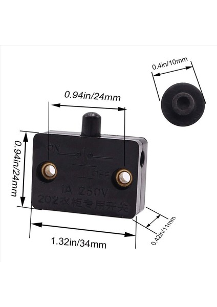 16 Adet Dolap Kapı Anahtarı Dolap Lamba Anahtarı Çekmeceleri 12V 24V 110V Siyah&#39 A Uygulanabilir Yakın Kapıda Açılış (Yurt Dışından) fiyatları