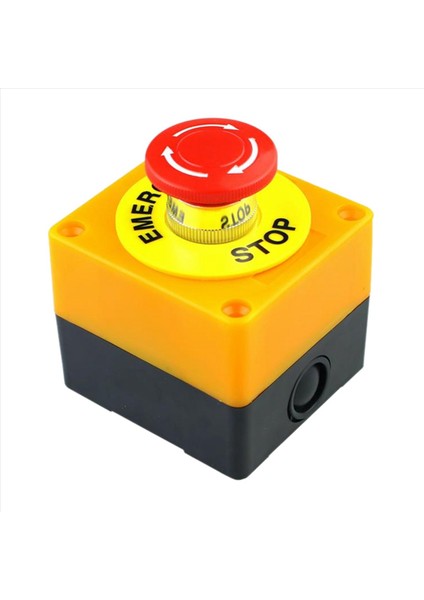 10PCS Kırmızı Acil Durum Durdurma Kapalı Itme Düğmesi Anahtarı No + Nc 22MM Cnc Gecko (Yurt Dışından) fiyatları