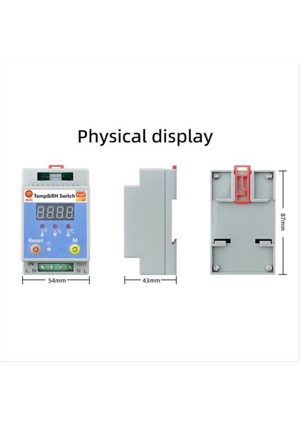 20A Tuya Wifi Sıcaklık Nem Anahtarı Zamanlayıcı Sıcaklık/nem Kontrol Anahtarı Uygulama Kontrolü Sera Ev Izleme (Yurt Dışından) fırsatları