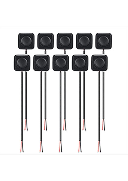 10PCS 12V/24V Mini Anlık Push Düğmesi Açma/kapama Anahtarı Yüzey Montajı Deney Için Kolay Kurulum (Yurt Dışından)