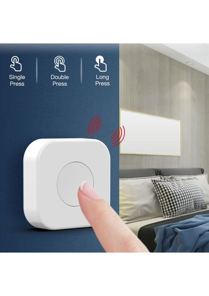 2x Tuya Zigbee Kablosuz Mini Anahtar Bir Anahtar Push Düğmesi Kontrol Sahnesi Akıllı Uzaktan Denetleyici Ev Otomasyonu (Yurt Dışından) indirimleri