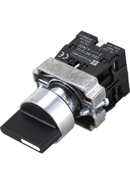 2x 22MM Mandal 2 No 3-Konumlu Döner Seçici Seçmen Seçen Anahtar ZB2-BE101C Siyah (Yurt Dışından) fırsatları