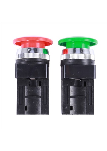 2x Kırmızı Yeşil Ac 250V 6A Dpst Anlık Kafası Itme Düğmesi Anahtarı (Yurt Dışından) modelleri