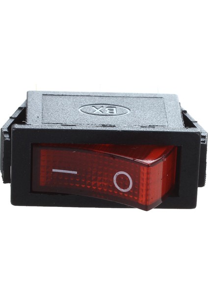 2x Rocker Anahtarı Kapalı Parlak Bipolar 28X10MM 250V 15A 3 Terminaller Kırmızı (Yurt Dışından) modelleri