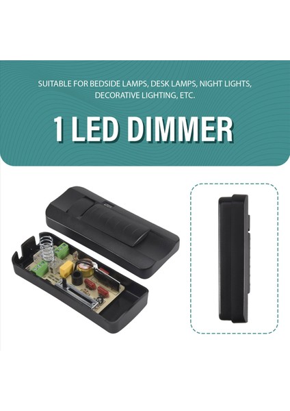 220V Ayak Dimmer Anahtarı Ayak Çalışan LED Dimmer Anahtarı Tam Aralıklı Sline Slayt Kontrol Anahtarı Zemin Lambası / LED Lamba Için (Yurt Dışından) indirimleri