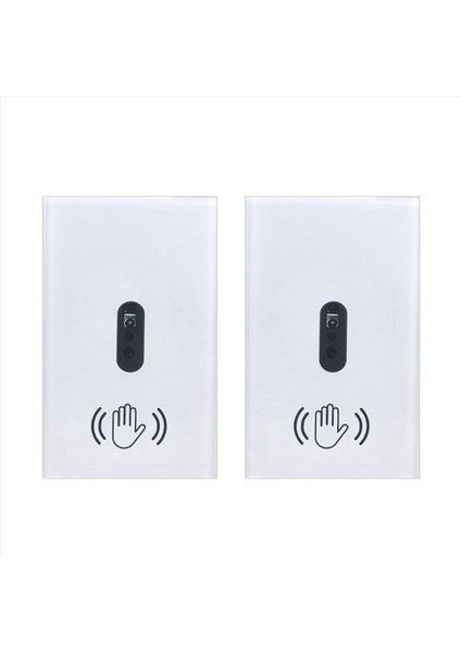 2x Akıllı Işık Anahtarı Duvar Işık Anahtarı Dalgası Kızılötesi Sensör Off On On On Us Fug&#39 Da Dokunca Elektrik Güç (Yurt Dışından)