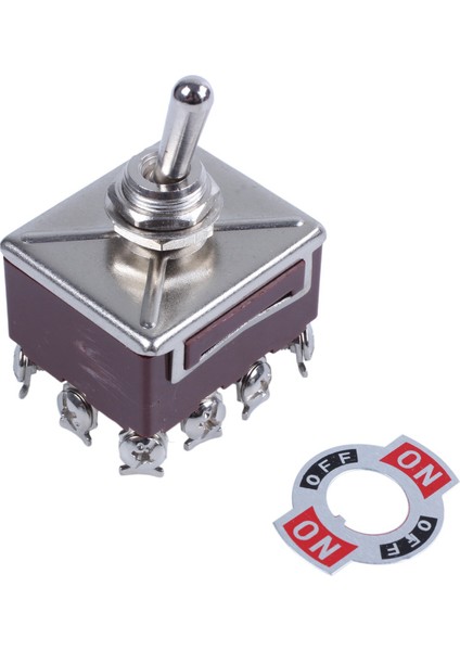 3 Konum 12 Pin Mandallama Geçiş Anahtarı 4pdt 10 x Dc 0 5A 50V 3 ile Pozisyon 2P2T Dpdt Panel Montaj Slide Anahtar (Yurt Dışından) fiyatları