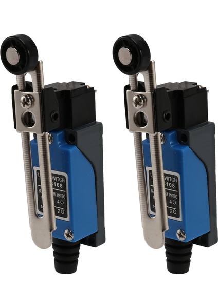 2x ME-8108 Anlık Döner Ayarlanabilir Silindir Kol Sınırı Sınırı Anahtarı (Yurt Dışından)