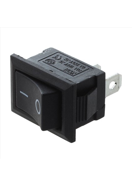30 Pcs Spst Mini Siyah 2 Pin Rocker Anahtarı Ac 125V 10A 250V 6A (Yurt Dışından) modelleri