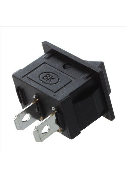 30 Pcs Spst Mini Siyah 2 Pin Rocker Anahtarı Ac 125V 10A 250V 6A (Yurt Dışından) fırsatları