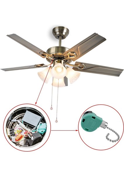 3 Paket Tavan Fan Anahtarı Değiştirme Tavan Fanı Işığı Duvar Lambaları Dolap Işığı C ZE-268S6 (Yurt Dışından) indirimleri