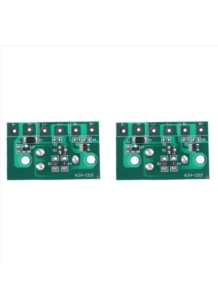 2x Güneş Çim Hafif Kontrolör Kartı 3 7V Lityum Pil Güneş Işık Işık Güneş Işık Devresi Anahtarlı (Yurt Dışından)