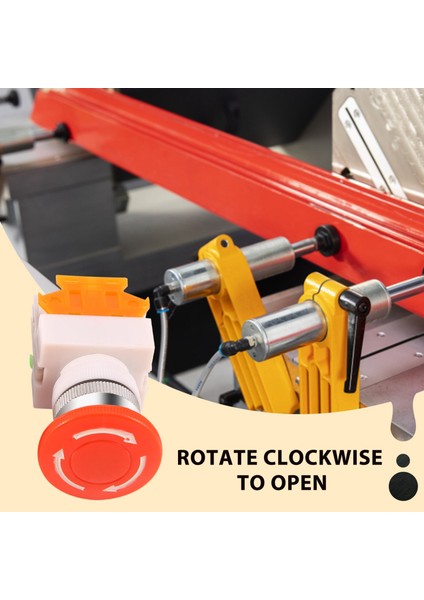 2pcs Kırmızı Acil Durum Durdurma Kapatma Düğmesi Anahtarı No + Nc 22MM Cnc Gecko (Yurt Dışından) fiyatları