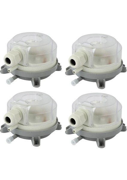 4x Hava Diferansiyel Basınç Anahtarı 50-500PA Ayarlanabilir Mikro Basınç Hava Anahtarı (Yurt Dışından)