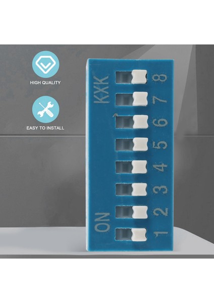 10 Pcs 2 54MM Pitch 8 Konumlar 16 Pin Mavi Dip Anahtarı 8p (Yurt Dışından) fırsatları