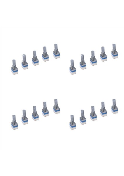 20PCS Güç Düğmesi Hacim Anahtarı Baofeng BF-888S Uv-5r Uv-82 Walkıe Tallıe (Yurt Dışından)