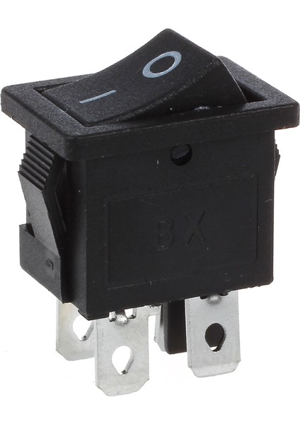 10 Adet x 4 Pin Açma-Kapama 2 Konum Dpst Tekne Rocker Anahtarları 10A/125V 6A/250V Ac (Yurt Dışından)