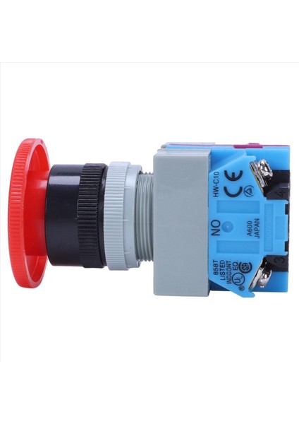2x Ac 600V 10A Kırmızı Acil Durum Push Düğme Anahtarı 22MM Nc Nc (Yurt Dışından) indirimleri
